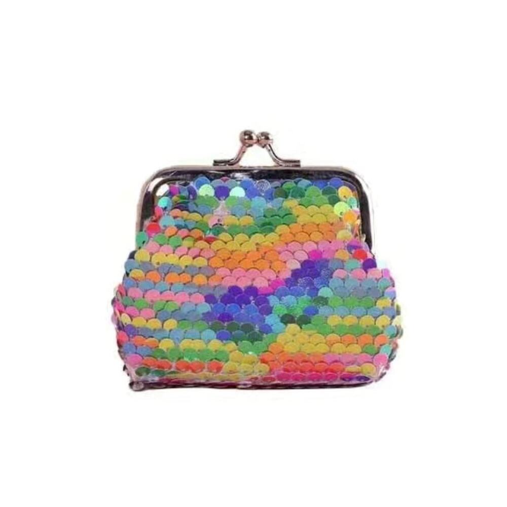 Flip Sequin Coin Purse